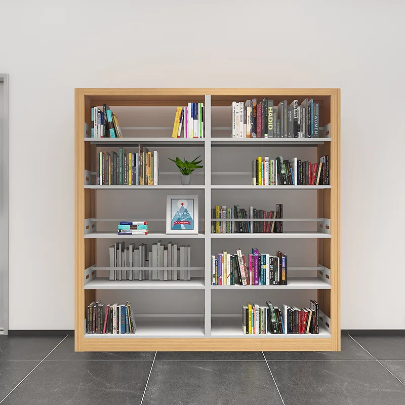 Good Selling Bookcases & Metal Wooden Storage Bookshelf Decor