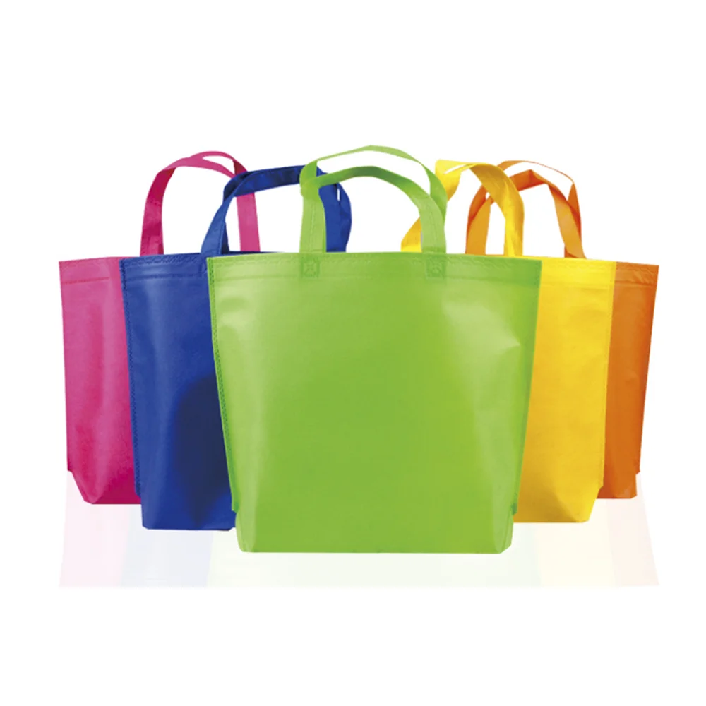 cheap High quality large capacity strong load bearing non woven tote shopping bag