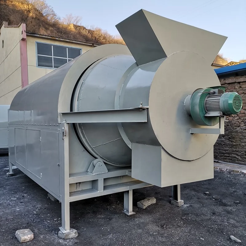 Factory lowest Peanut  Soya  Palm Kernel Cotton Seeds Roaster Machine Price tumble drum Palm Kernel nut dryer for sale