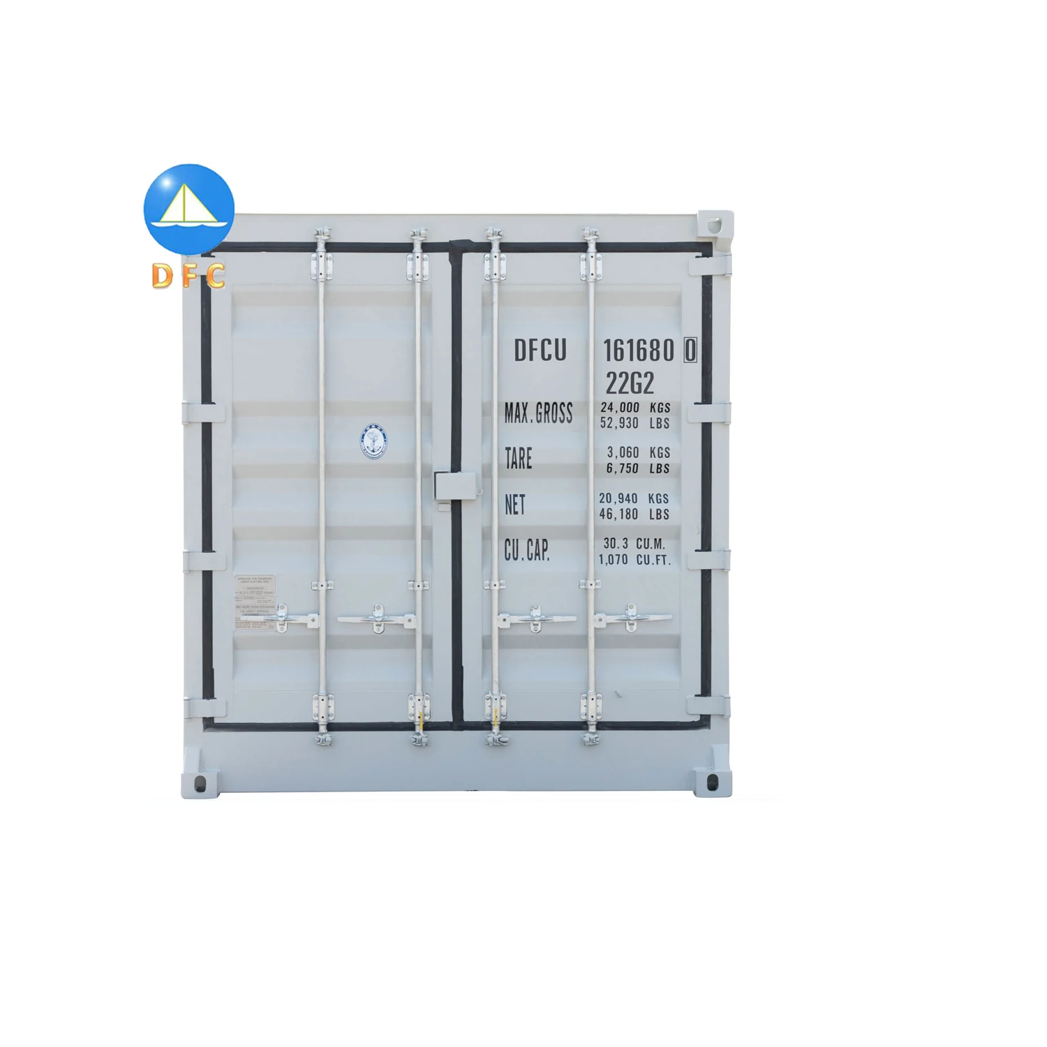Professional Production Marine Standard 20 Feet Length Shipping Container for Cargo Transportation