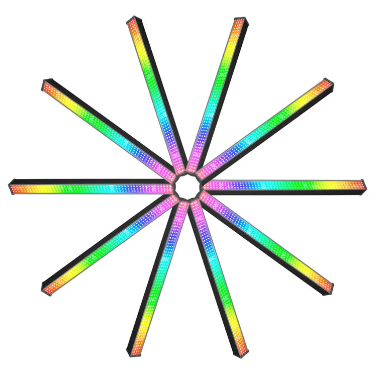 2020 top sale 224Pcs SMD5050 3IN1 RGB Led light pixel controller Wall Strobe Bar dj light