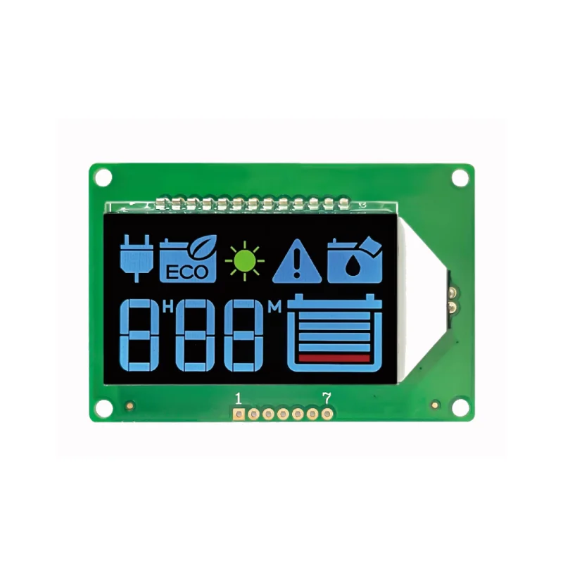 Custom Shape VA STN TN HTN Motorcycle Car Speedometer Instrument Dashboard Cluster Segment Graphic Monochrome LCD Display