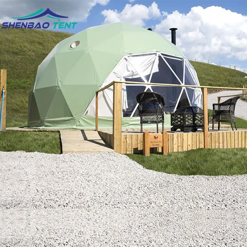 Gampling Dome Tent Luxury Dome Tent for Restaurant Outdoor Dining Glamping Trade Show Tents