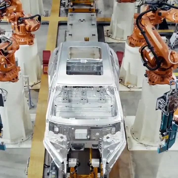 Chian Electric Car Assembly Line Advanced Car Manufacturing Plant Supply from Duoyuan