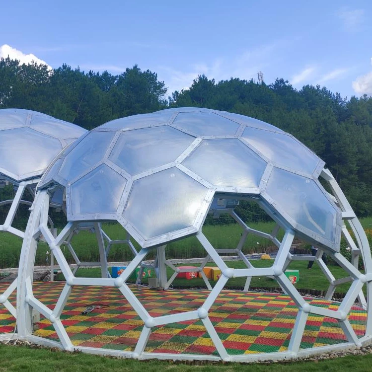 Factory price outdoor transparent waterproof ETFE film greenhouse roof canopy membrane structure material