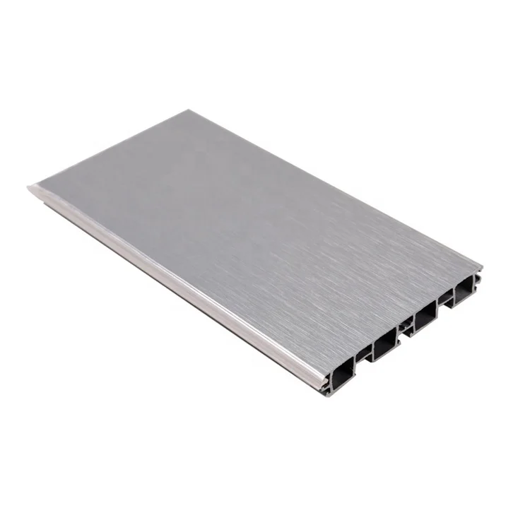 Home Furniture Metal Decorative Kitchen Floor Baseboard Line Aluminum Skirting Profiles
