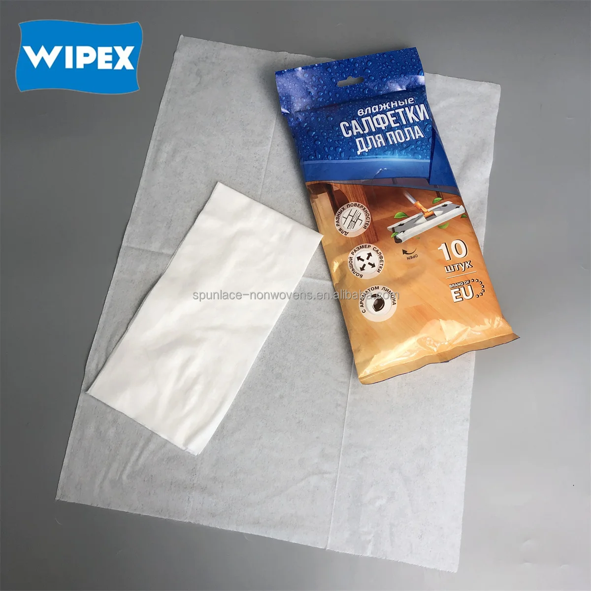 Disposable Nonwoven Wet Floor Mop Disposable Floor Cleaning Wipes Home Disposal Wipe Floor