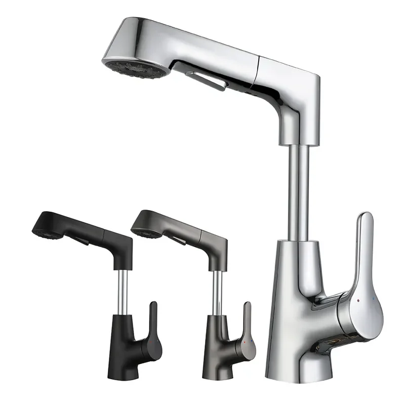 Modern ODM & OEM Brushed Sprayer Mini Bar Prep Faucet Black Kitchen Utility Sink Faucet