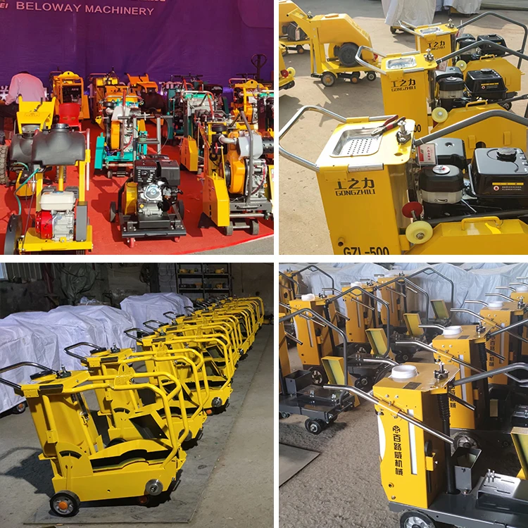 Concrete saw 74 cc petrol stone road cutting machine cutting saws