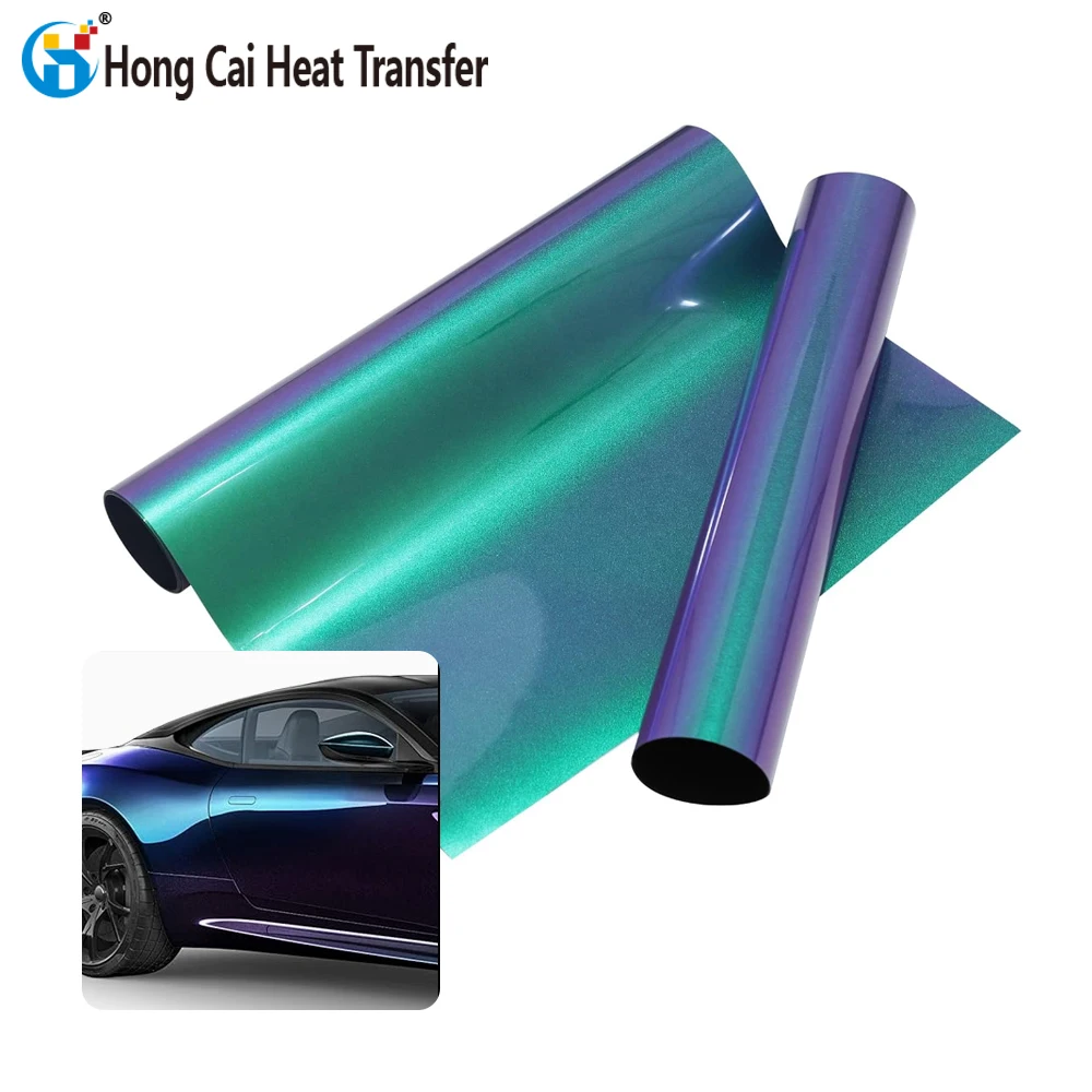 Hongcai ПВХ цветная лазерная пленка для автомобиля