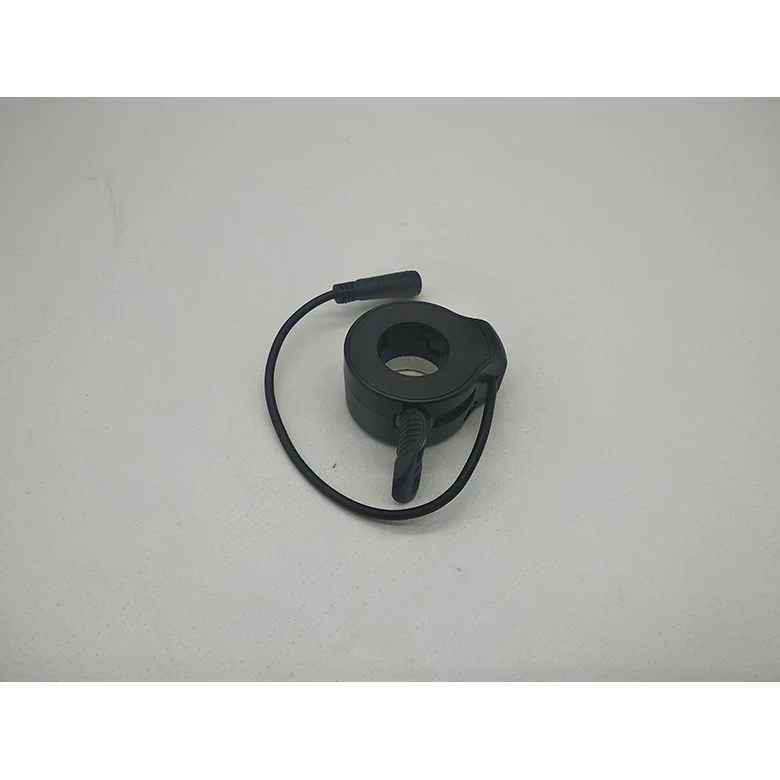 Electric scooter throttle finger