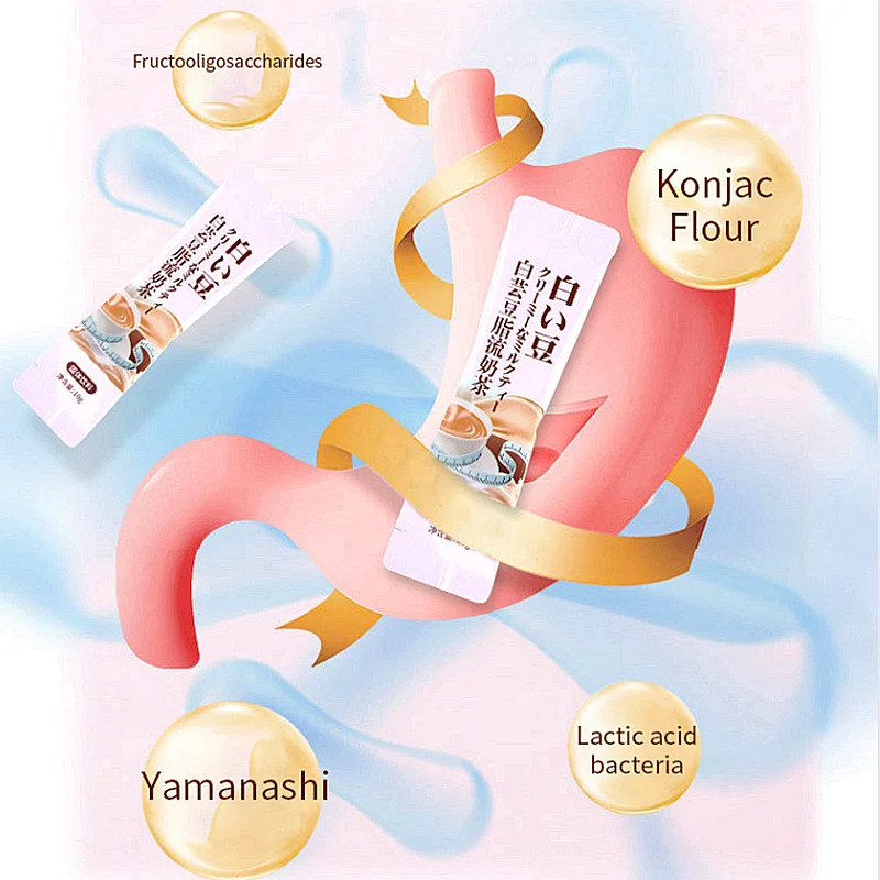 OEM/ODM Slimming Drink Fast Weight Loss Flat Tummy detox slim milk tea Fast Weight Loss Body