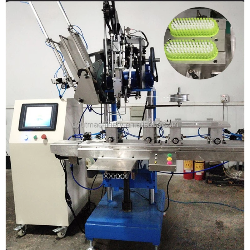 Discount price brush making machine, professional drilling and 1 tufting broom brush making machine