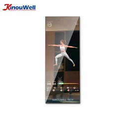Interactive Smart Mirror Fitness Touch Screen, Fitness Equipment Mirror Smart