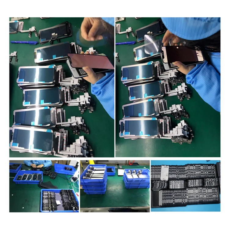 Different Brands model mobile lcd Complete Digitizer LCD Touch Display for iPhone for Samsung for Xiaomi mobile phone LCD screen