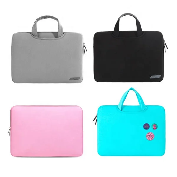 wholesale zipper handle sublimation laptop sleeve neoprene waterproof custom logo