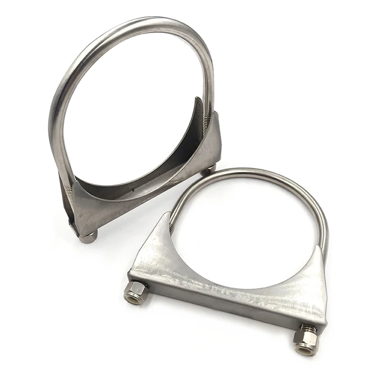 2.5 inchi Heavy Duty M10 Thread Exhaust fixing U Bolt Clamps