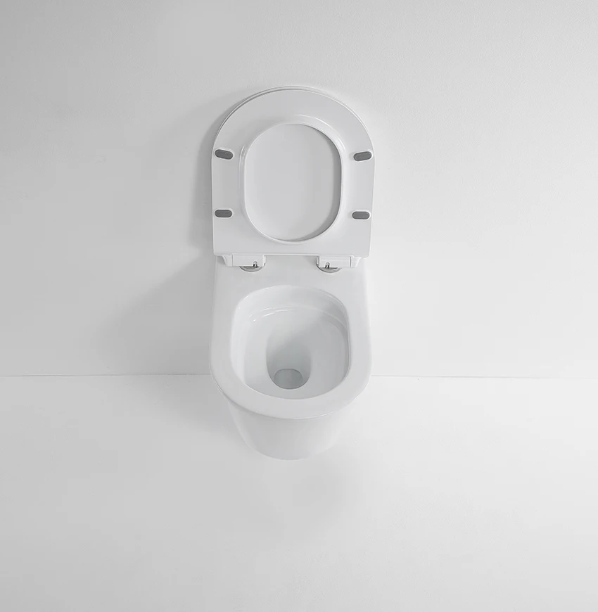 Custom OEM ODM tornado flush ceramic water closet wall mounted toilet bowl bathroom wc wall hung toilet