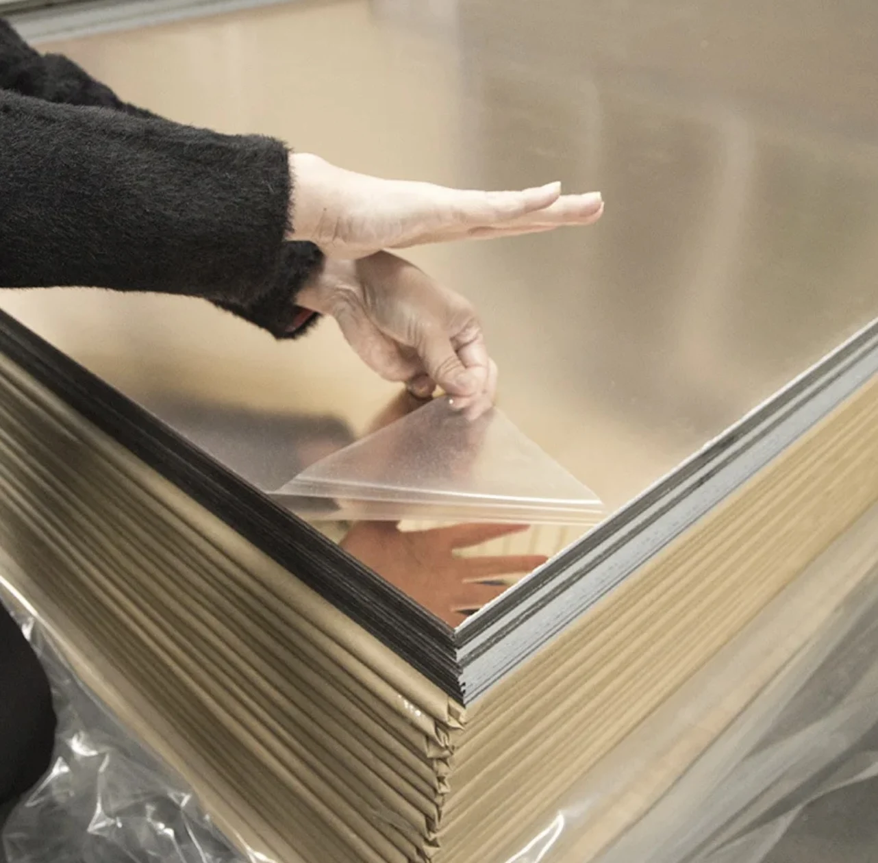 Large Perspex Plastic Safety Mirror Child Safe Anti-scratch 3mm Silver Acrylic Mirror Sheet