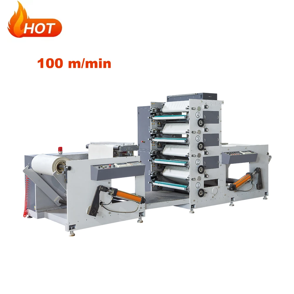 Automatic flexo printer slotter and die cutter corrugated board printing machine for make paper cup HSS-950