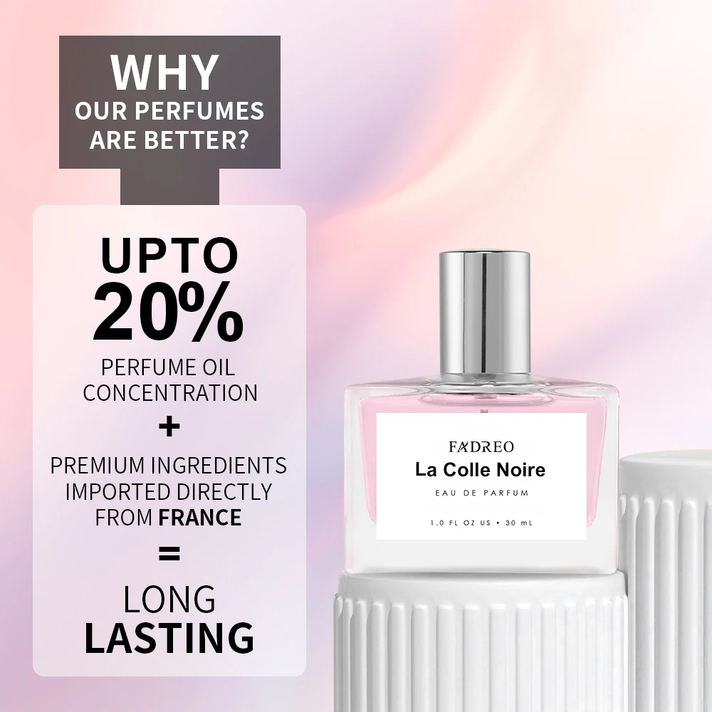 Supplier manufacturer Long Lasting Body Spray luxury La Colle Noire Perfume Customized Women Body Mist And Spray Parfum 30ml