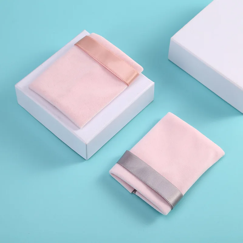 Low MOQ Colorful Flannelette Pocket Jewelry Velvet Storage Bag Small Drawstring Pouch for Gift Ring Custom Logo