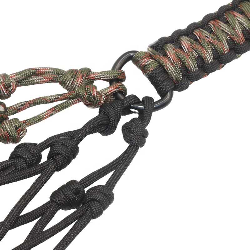 Hunting Equipment Accessories Handmade Baided Paracord Game Carrier Tote with 16 Loops