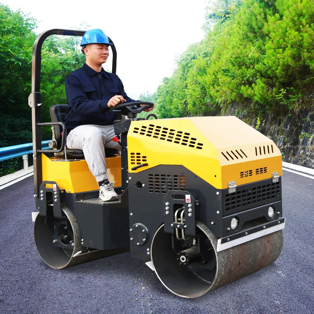 Дорожный роликовый станок уплотнитель цена настраиваемый вес дорожного катка для