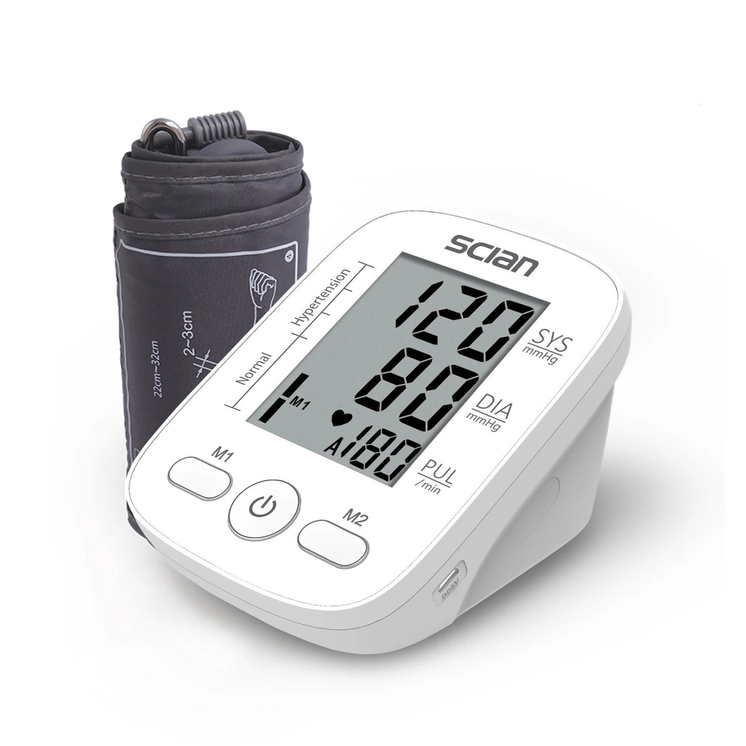 SCIAN LD-562 Hot Selling High Precision Automatic Upper Arm Digital Bp Digital Electronic Blood Pressure Monitor