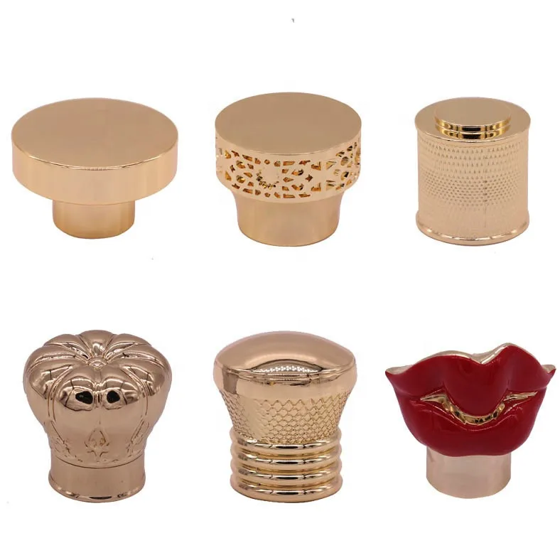 zinc alloy perfume cap custom any style metal lids