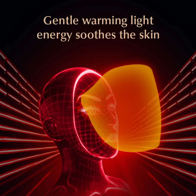 Nicemay new model high power photon therapy facial led mask Skin tightening whitening device red blue led light beauty face mask