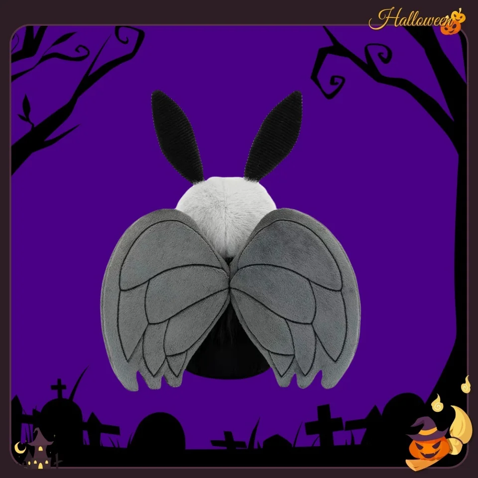 2024 Hot Sale New Custom Halloween Moth Skull Doll Rabbit Bat Animal Plush Toy Halloween Funny Toy for Children Gift