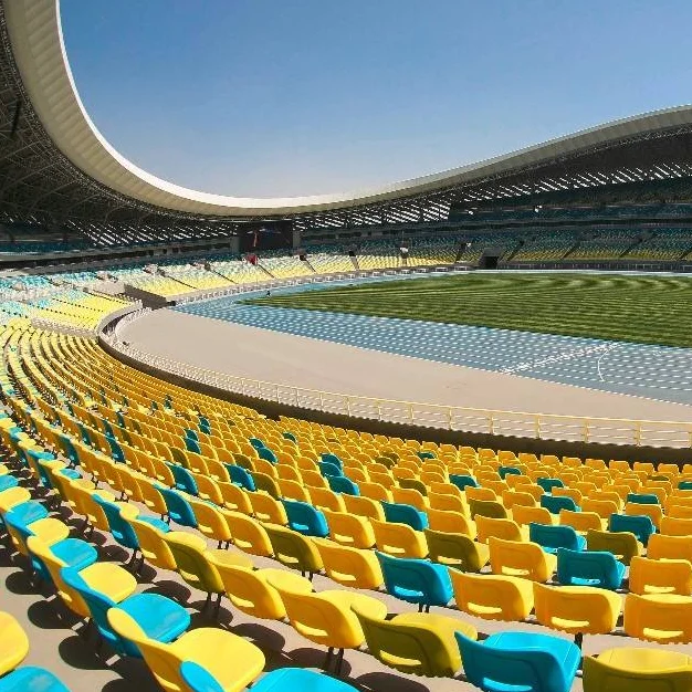 economic HDPE stadium seats gym chairs outdoor sport seat