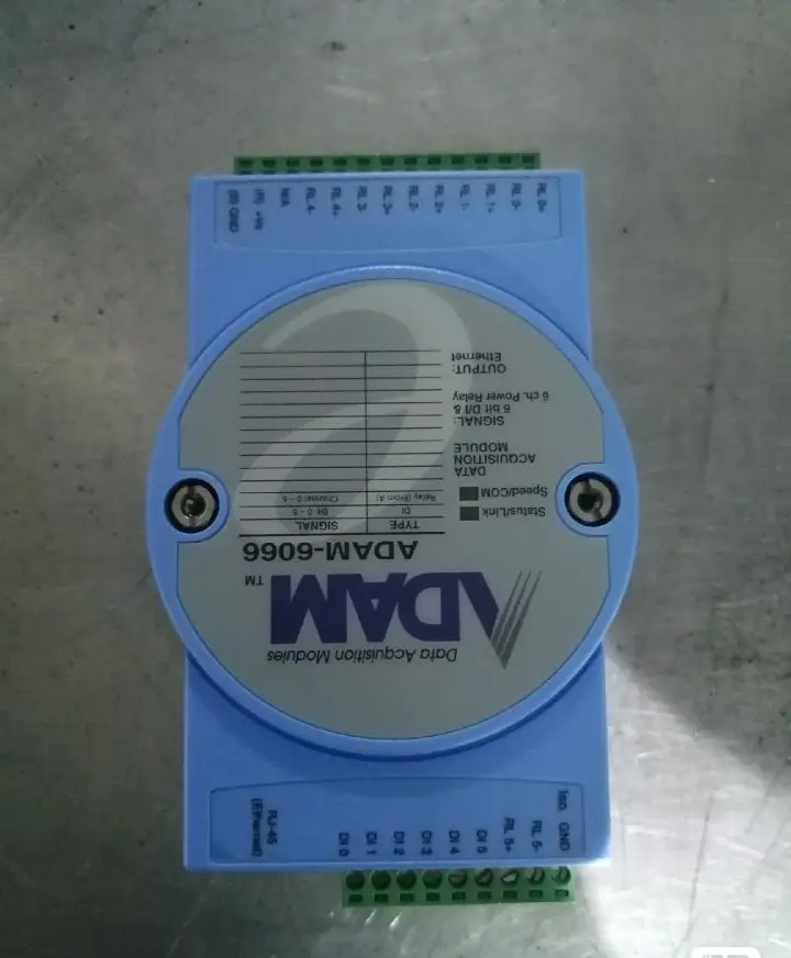 Advantech ADAM-6066, 6 DO/6 DI Power Relay Modbus TCP Module - NEW
