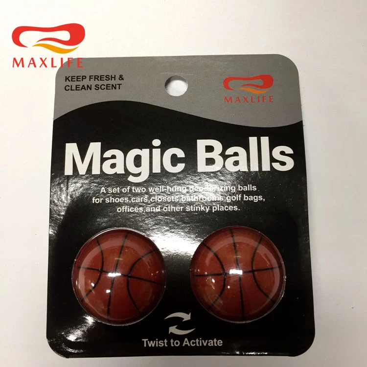 
Sneaker Deodorizers, Odor-Fighting Freshener Balls For Shoes, Gym Bags, Lockers, or Drawers 