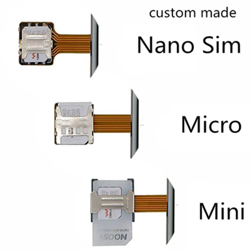 Dual sim adapter hybrid micro sd card for Android