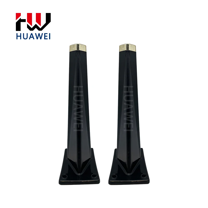 HUAWEI Black Bevel Cone Diamond Cabinet Decoration Parts Sofa Legs 20cm Plastic Bed Leg Furniture Feet