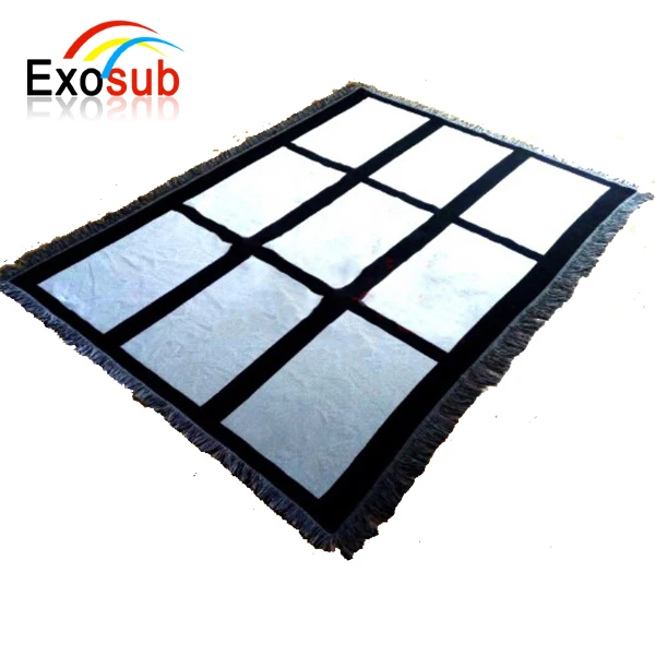 Custom logo print panel logo blanket for heat pressing