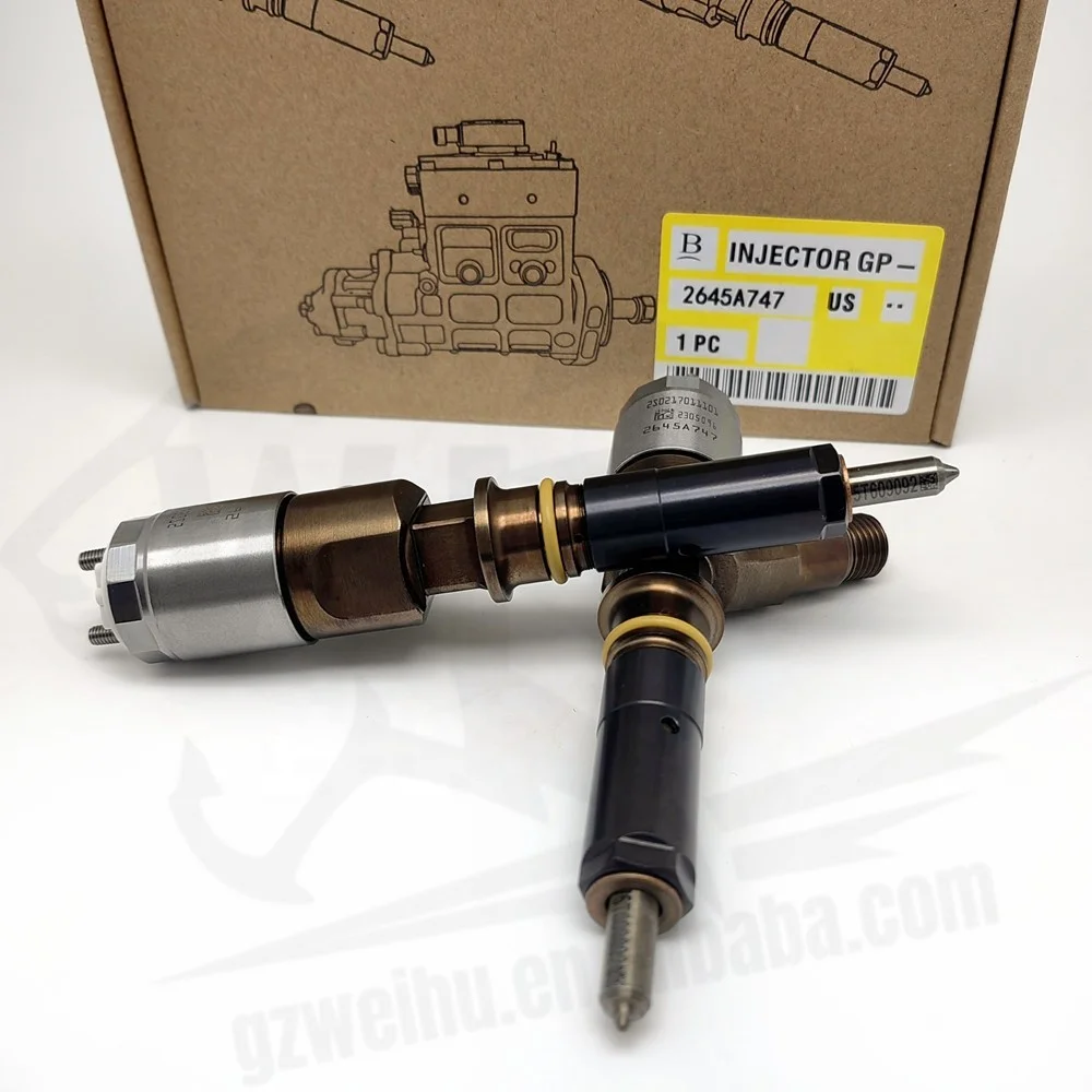 Diesel spare parts c6.6 injectors 320-0655 2645A747 2645A741 for caterpillar 320d injector