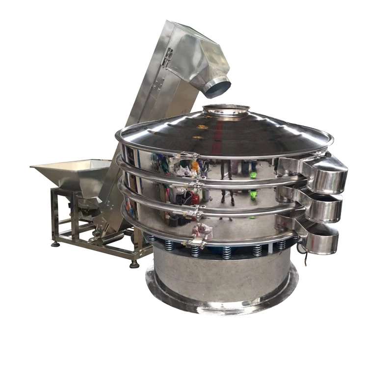 Customized Stainless Steel Vibrating Industrial Flour Bee Pollen Screen