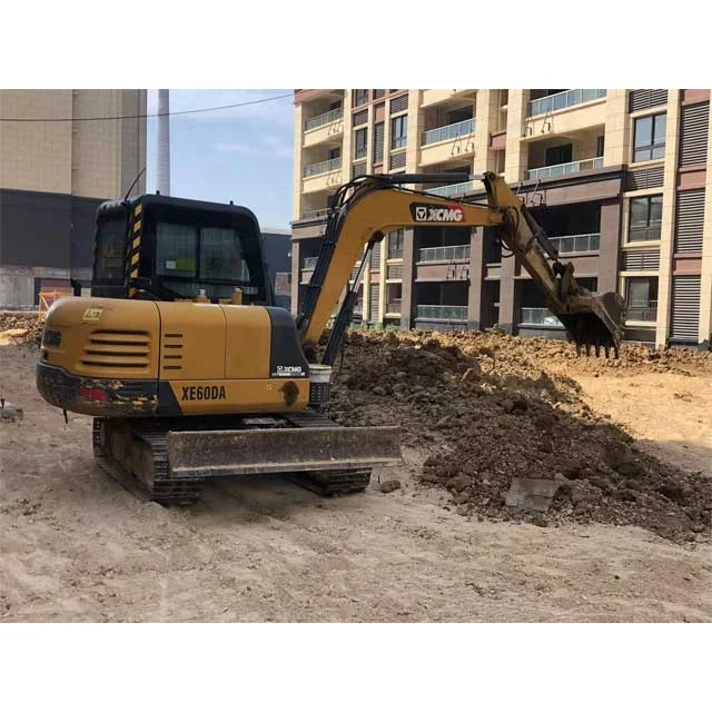 6 tons crawler hydraulic excavator XE60DA used excavator is suitable for municipal construction road rehabilitation project