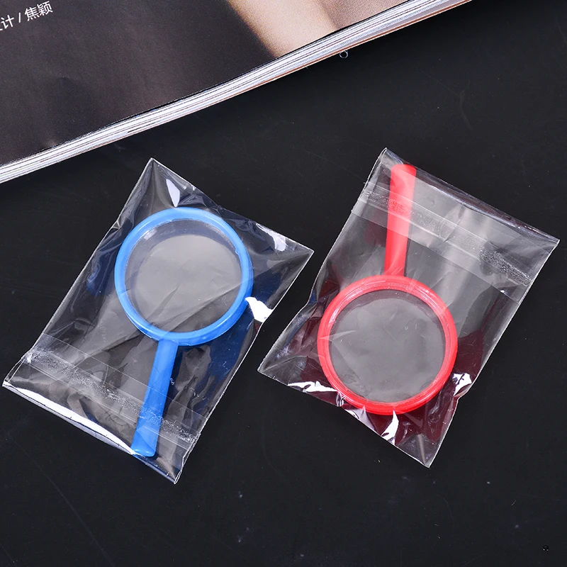 Best sell wholesale High speed plastic wrap non-slip and anti drop pocket kids magnifying glass