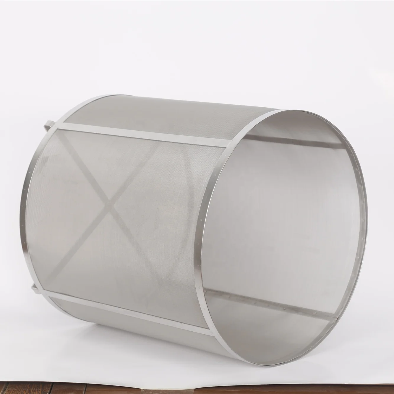 Stainless Steel Strainer Extra Large Beer Hop Filter 300 Micron Mesh Hop Spider with Stand