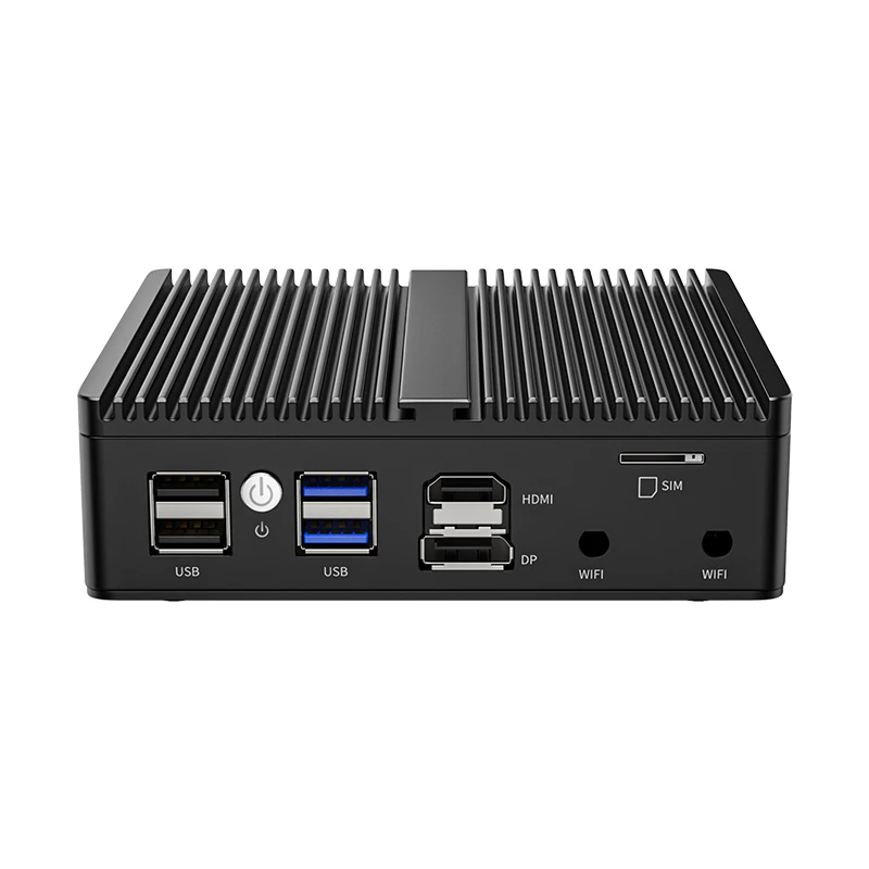 Guanfeng G30-B 4 Lan 2500M 1COM port Mini Pc Intel Jasperlake N5105 M.2 Ssd Dual Wifi Usb C 8gb Ram Fanless Small Mini Computer