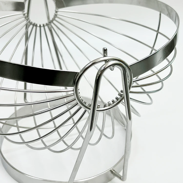 Stainless Steel Material Fruit Basket Factory Price Home Storage Product Fruit Basket