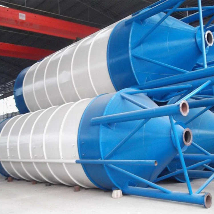 
Hot-selling horizontal concrete mixing and batching plant steel cement silo 