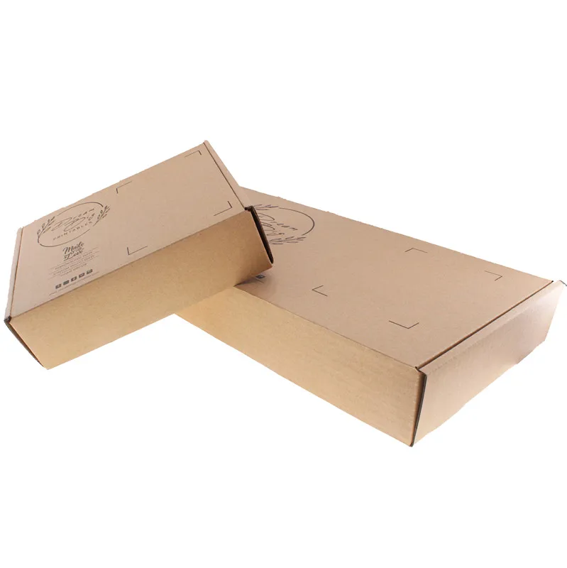 Brown Kraft Paper Box Candy Jewelry Packaging Boxes Parties Wedding Wrap
