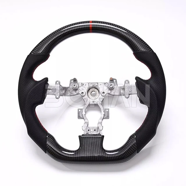 Real carbon fiber Flat Customized Sport For 2007-2016 NISSAN GT-R R35 GTR