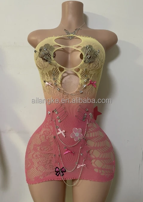 Vadulyer Wholesale Custom Top Ranking Hot Selling Luxury Sexy Metallic Women Dress Party Dresses Ballroom Performance Wear