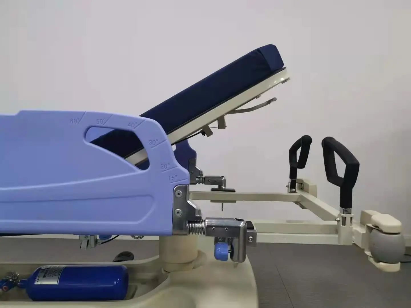 Hospital ICU Emergency Hydraulic Patient Transport Stretcher Emergency Rescue Bed With Table